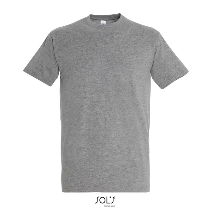 Tshirt homme publicitaire coton 190g - IMPERIAL Gris chiné